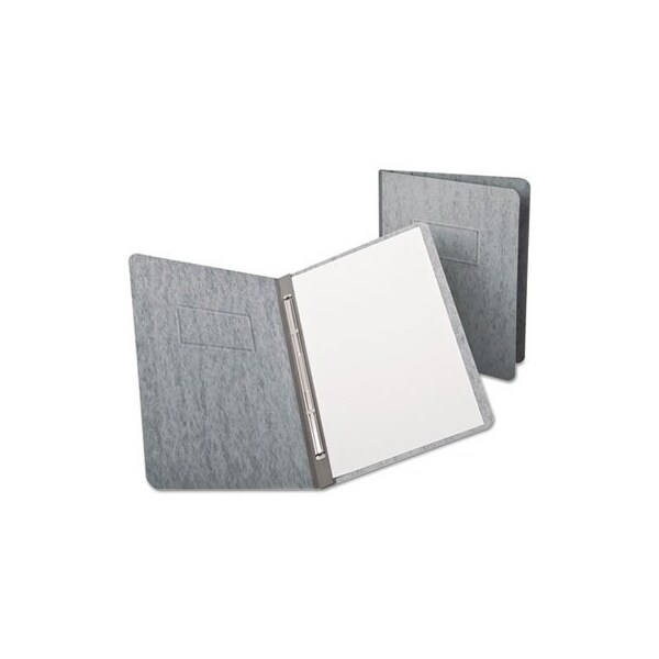 Tops Business Forms Oxford, Pressguard Coated Cover, Prong Clip, Letter, 3in Capacity, Gray 12705 - main